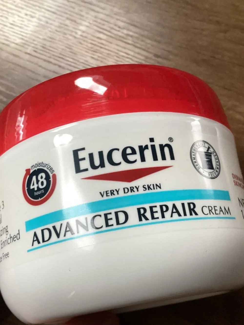 Eucerin Advanced Repair Cream New  12 oz